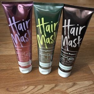 BNWT- Hair Mask Trio Bath and Body Works